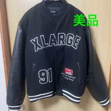 XLARGE 바시티 자켓 L 사이즈 블랙
