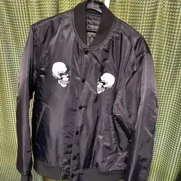 넘버나인 스컬 프린트 자켓