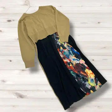 오즈모시스 2WAY 백 플리츠 니트 가디건 오샤레 1341v