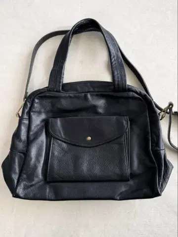 Ense 앙사 가죽백 블랙 숄더백