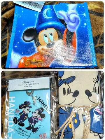 [ 하네다 공항 한정판 ] 디즈니 플래그십 도쿄 백 2 키체인