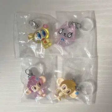 나루미야 캐릭터즈 메지루시 액세서리 4개 세트