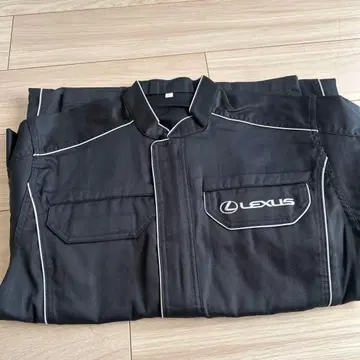 렉서스 작업옷 블랙 L