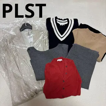 플라스테 코트 니트 원피스 5종 세트 묶음 판매