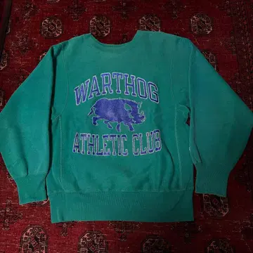 90s 챔피온 리버스 위브 맨투맨 M 표기 자수 택 빈티지