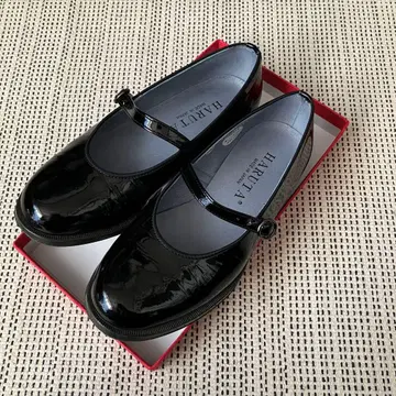 [ 새상품급 ] HARUTA 멜리 제인 원 스트랩 슈즈 블랙 22.5cm