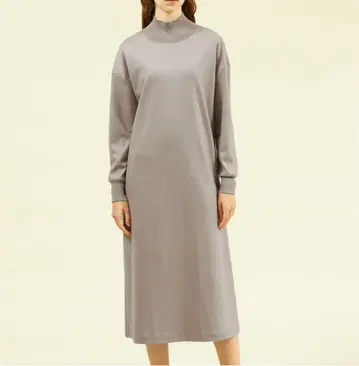 새상품급 24ss 매킨토시 철학 니트 콤비 저지 원피스