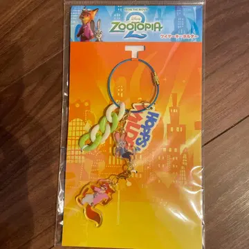 [ 미사용 새상품 ] 주토피아2 닉 주디 와이어 키링
