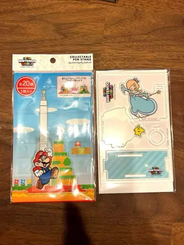 [ USJ 한정판 ] 콜렉터블 펜 스탠드 로제타 & 치코