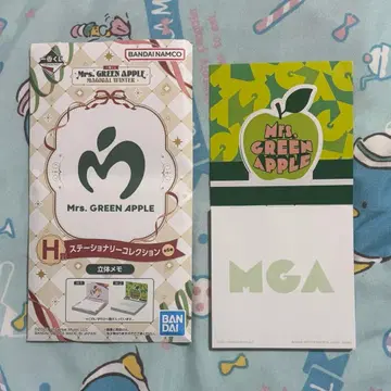 Mrs.GREENAPPLE 제일복권 H상 입체 메모