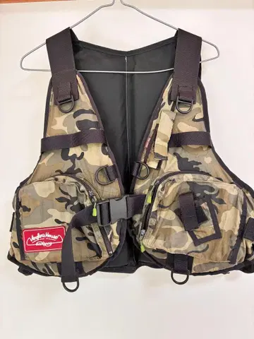 Angler's House 카모플라쥬 구명 조끼