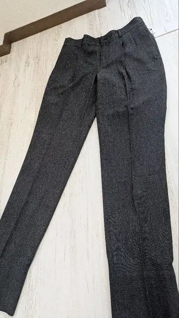 그레이 슬랙스 사이즈 SS 폴리에스테르 100%