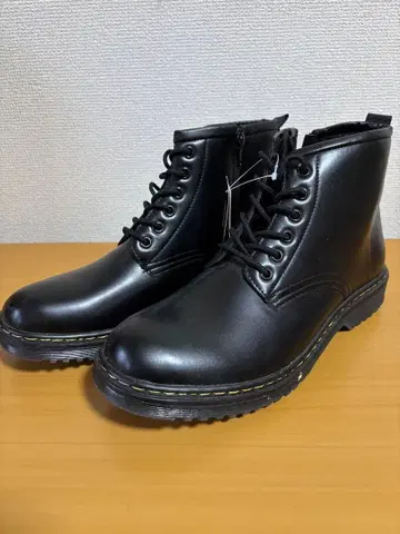 블랙 부츠 사이드 지퍼