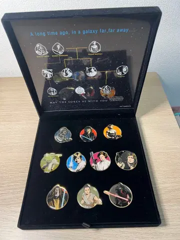 STAR WARS 핀 배지 세트 10종 라스트 원상