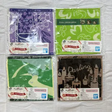 제일복권 Mrs. GREEN APPLE G상 자카드 타월 4장 세트