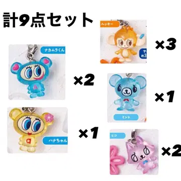 나루미야 메지루시 액세서리 나카무라 하나 피코 민트 럭키 세트