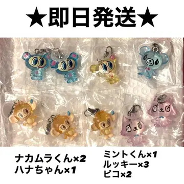 나루미야 메지루시 액세서리 나카무라 하나 피코 민트 럭키 세트