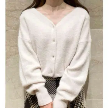 snidel 라쿤 니트 가디건