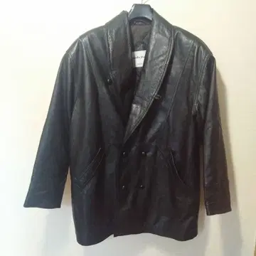 moda italiana DRAGON TRADING 양가죽 가죽 코트 2