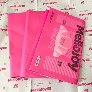 초레어 Mellojoy 7월 구매 부속 토트 종이 백 3개 세트 덤 포함