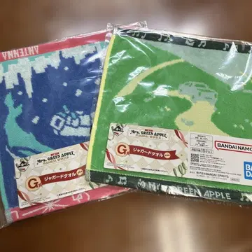 새상품! Mrs. GREEN APPLE G상 자카드 타월 2개 세트