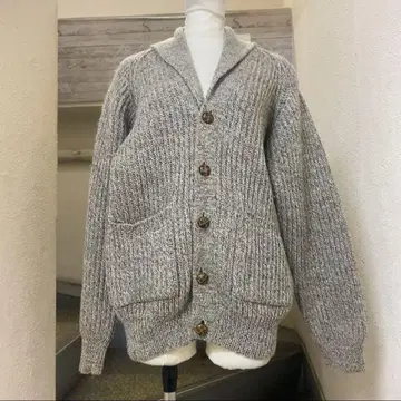 처치 니트 가디건 그레이 색상 울 Church's
