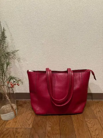 [ 연말 세일 ] BARCOS 가죽 토트백