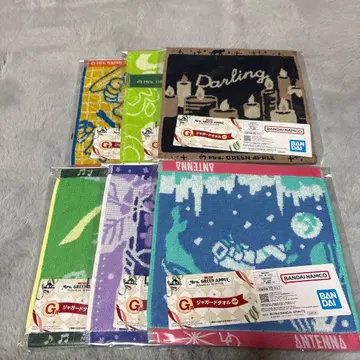 제일복권 Mrs. GREEN APPLE G상 자카드 타월 전 6종 컴프