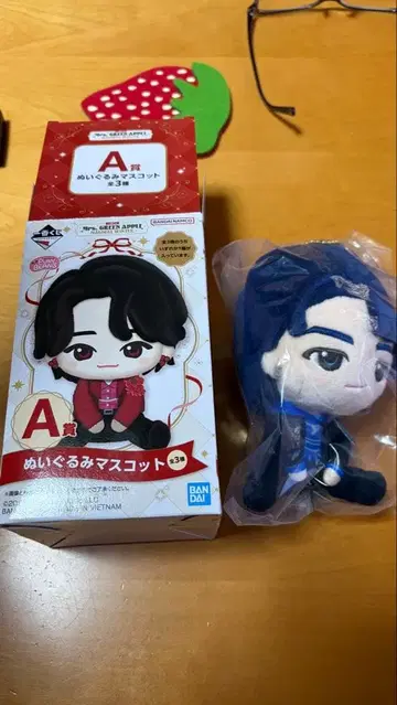 로손 미세스 그린애플 제일복권 A상 봉제인형 마스코트 이와이 코토