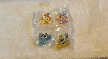 나루미야 캐릭터즈 메지루시 액세서리 가챠 4개 세트