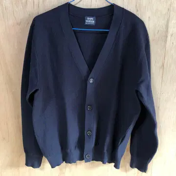 SHIPS 네이비 V넥 가디건