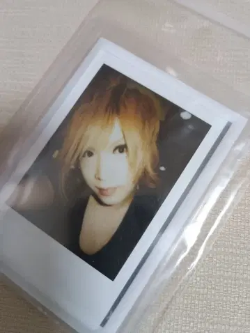 골든 폭격기 금폭 키류인 쇼 폴라로이드 사진 새상품급