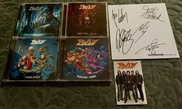 EDGUY CD 세트 + 사인 포함 카드