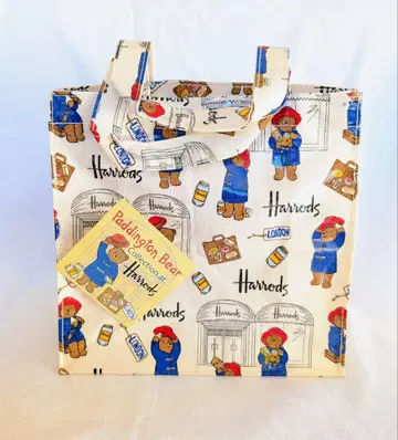 [사유 있음 새상품 택 포함] Harrods 해롯 패딩턴 토트백