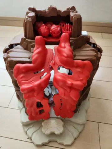 [새상품급] 아니아 모험대륙 아니아킹덤 폭렬변형! 배틀볼케이노