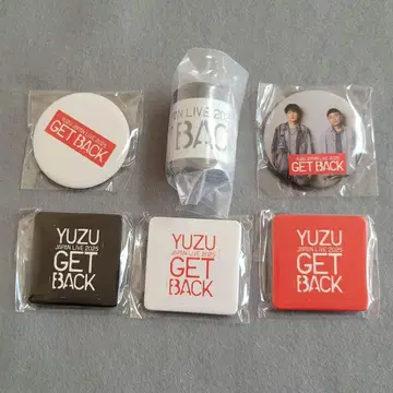 유즈 가챠 GET BACK 6개 세트