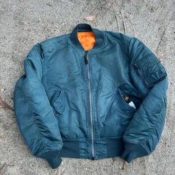 ALPHA INDUSTRIES MA-1 플라이트 자켓 다크 그린