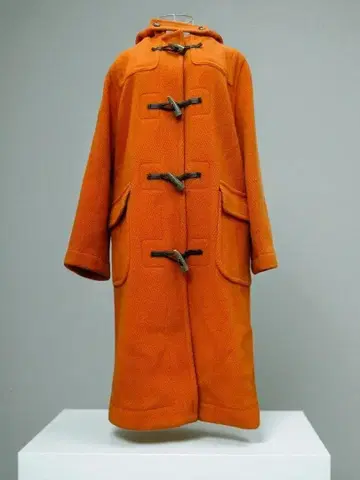 스픽 앤 스팬 오렌지 더플 코트