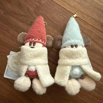 디즈니 크리스마스 2025 릴린린 인형 배지 바 2종