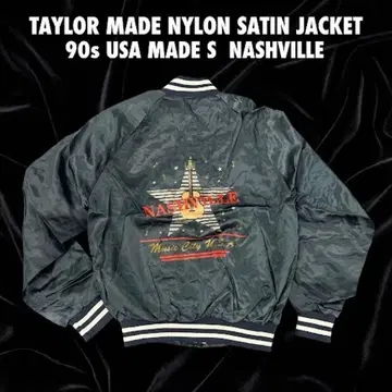 90s USA Taylor Made 나일론 바시티 자켓 S 내슈빌