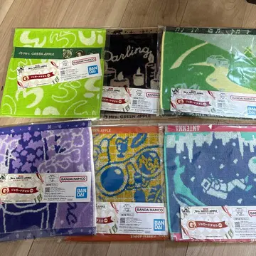 미세스 그린애플 제일복권 G상 자카드 타월 컴플리트