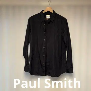 Paul Smith 블랙 스트라이프 셔츠 M