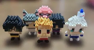 도즈루사 나노블록 6체 세트