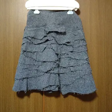 미나 페르호넨 mina perhonen 캉캉 스커트 라메 그레이