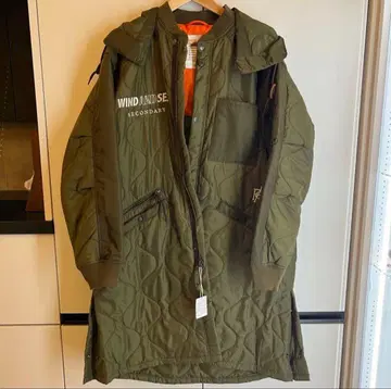 WIND AND SEA AMERICAN RAG CIE 퀼팅 코트