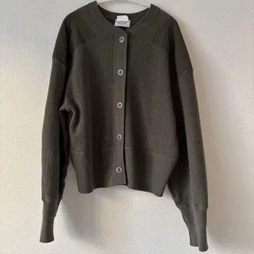 THE SHINZONE 케이프 린 가디건 그린