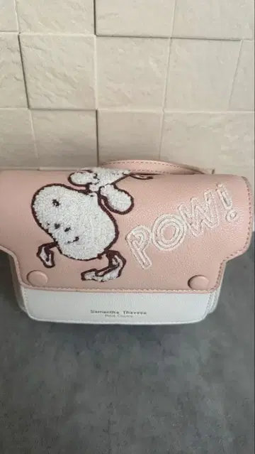 사만다 타바사 스누피 숄더백