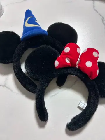 디즈니 미키 미니 머리띠 세트