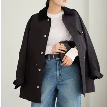 25SS 새상품급 plage R'IAM Darper 블루종 블랙 36