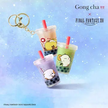 공차 x 파이널 판타지 XIV 키링 3개